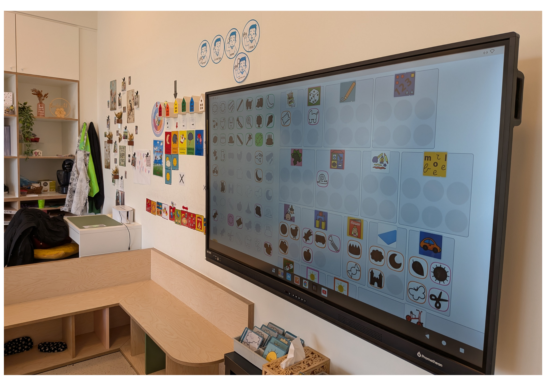 digitaal keuzebord